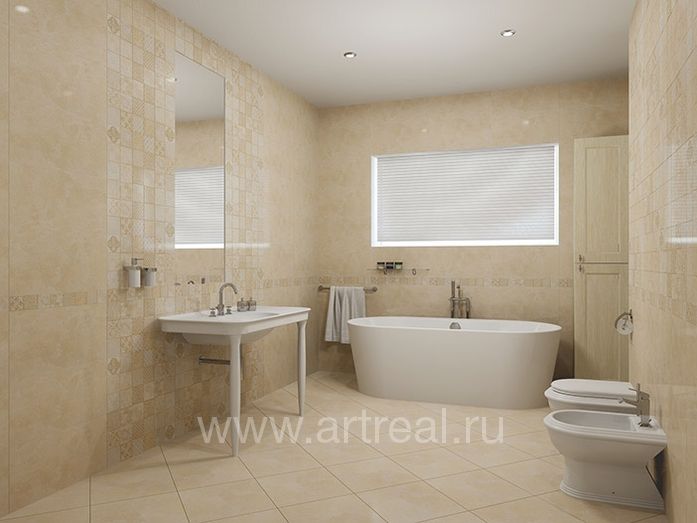 Керамическая плитка Kerlife Pietra в интерьере