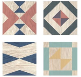 Gayafores Kaleido настенная плитка Taco Mix 16.5*16.5