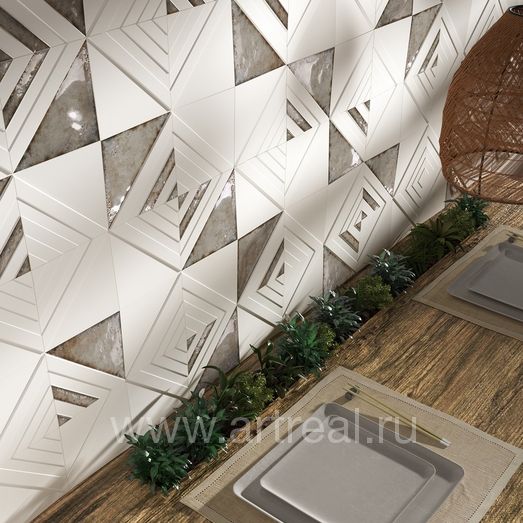 Dune Transverse Керамическая плитка Dune Transverse в интерьере