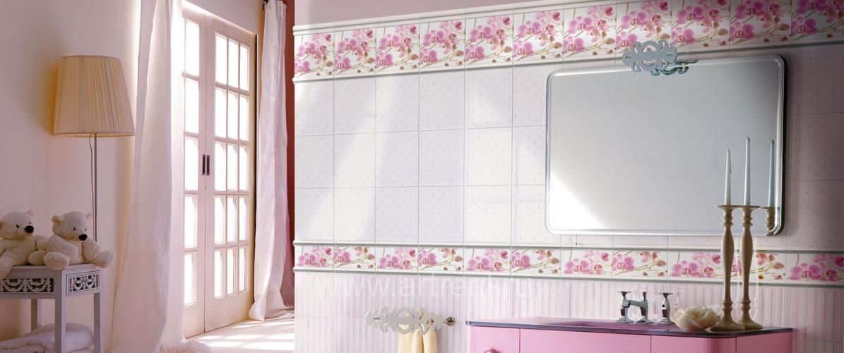 Керамическая плитка Brennero Blooming в интерьере