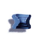 Brennero Blooming спец. элемент Profilo Blu Angolo Interno 2.5*2.5