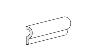 Equipe Artisan бордюр London Burgundy 5*20