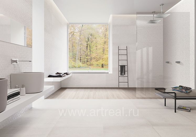 Керамическая плитка Ibero Elevatoin Grey в интерьере