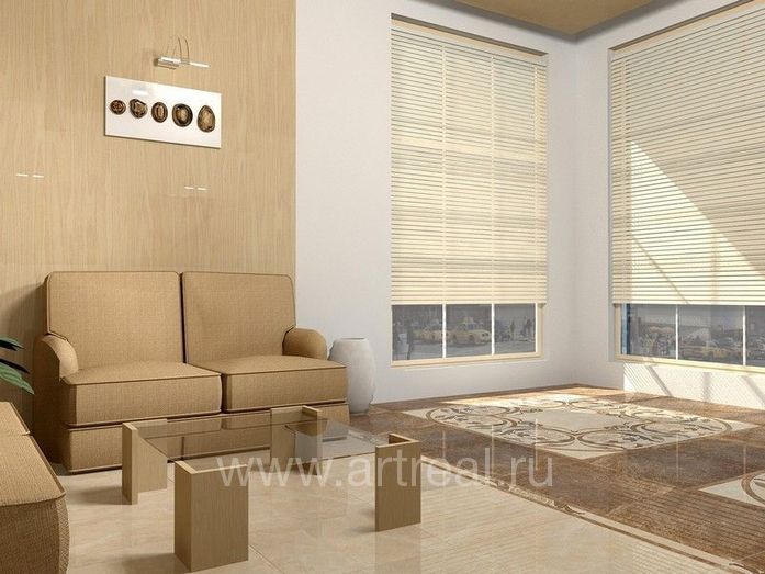 Керамогранит Ceracasa Emperador в интерьере