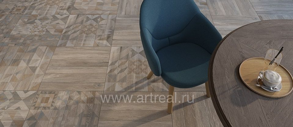 Керамогранит Vitra Russia Bosco в интерьере