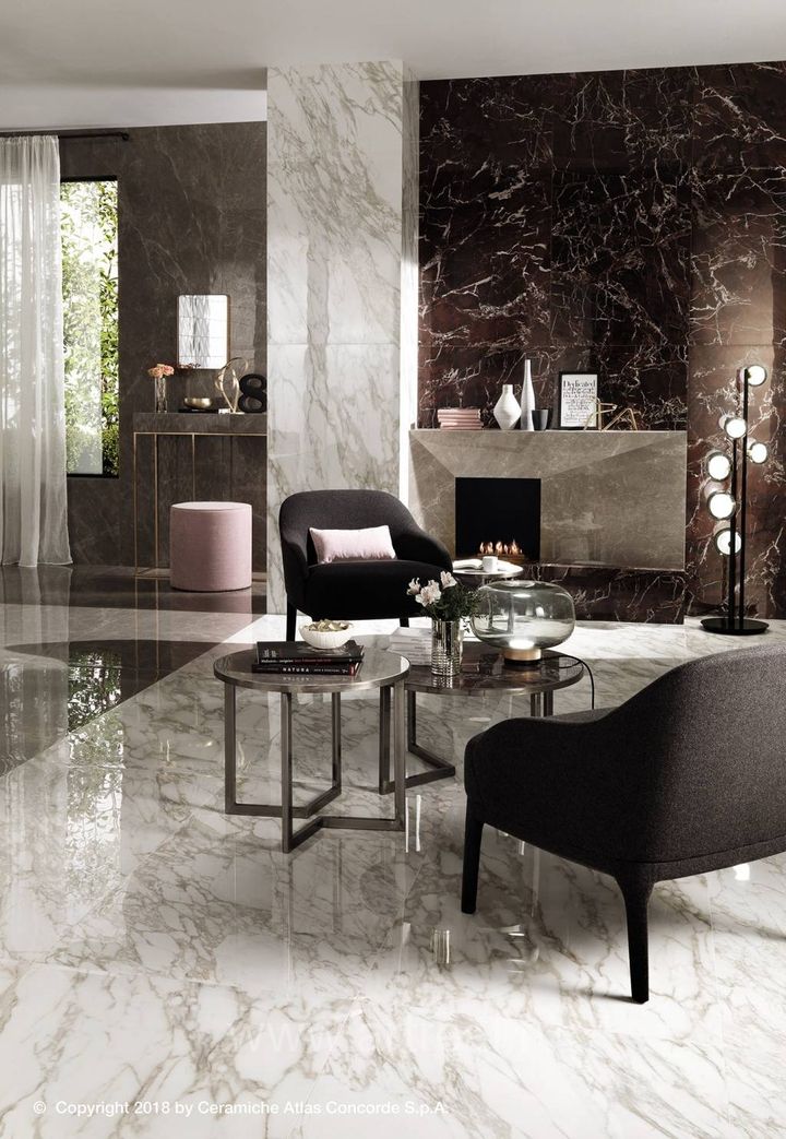 Atlas Concorde Marvel Edge Керамогранит Atlas Concorde Marvel Edge в интерьере