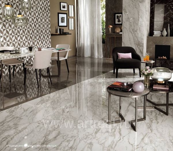 Atlas Concorde Marvel Edge Керамогранит Atlas Concorde Marvel Edge в интерьере