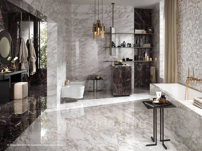 Atlas Concorde Marvel Edge Керамогранит Atlas Concorde Marvel Edge в интерьере