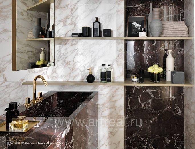 Atlas Concorde Marvel Edge Керамогранит Atlas Concorde Marvel Edge в интерьере