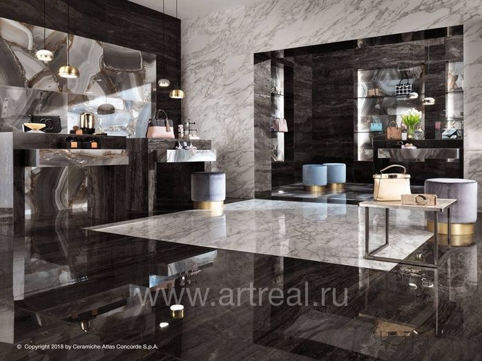 Atlas Concorde Marvel Edge Керамогранит Atlas Concorde Marvel Edge в интерьере