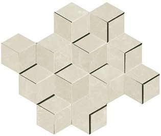 Мозаика Imperial White Mosaico 3D 30.5*26.4*9