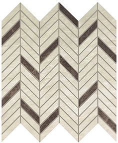 Мозаика Imperial White Mosaico Twill Lappato 30*31*9