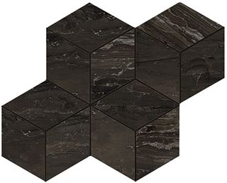 Мозаика Absolute Brown Mosaico Esagono Lappato 30*35*9