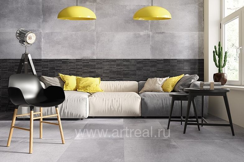 Керамогранит Idalgo Stone Oxido в интерьере