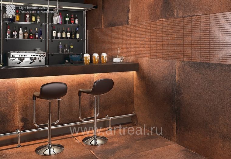 Керамогранит Idalgo Stone Oxido в интерьере