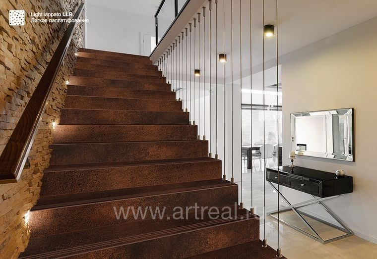 Керамогранит Idalgo Stone Oxido в интерьере