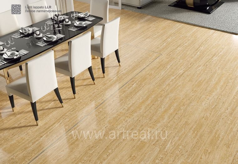 Керамогранит Idalgo Stone Travertine в интерьере