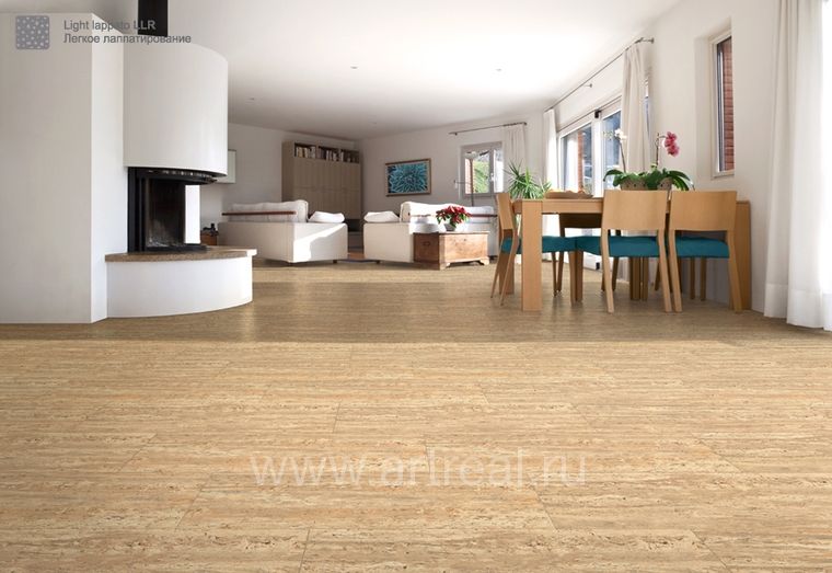 Керамогранит Idalgo Stone Travertine в интерьере