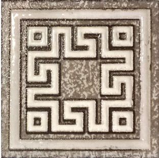 Idalgo Stone Travertine вставка Travertine 1 Silver LLR 7*7