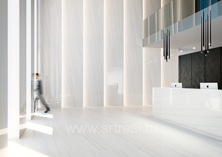 Керамогранит Coverlam Duomo в интерьере