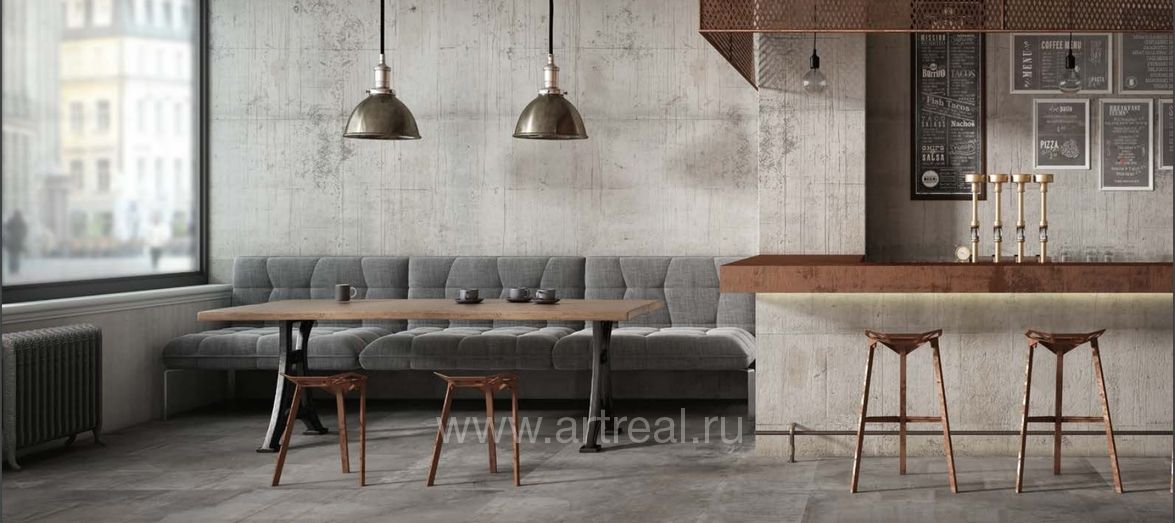 Керамогранит Apavisa Tattoo в интерьере