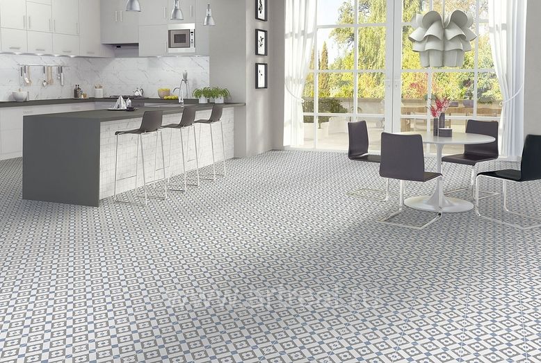 Керамическая плитка Kerlife Hydraulic в интерьере