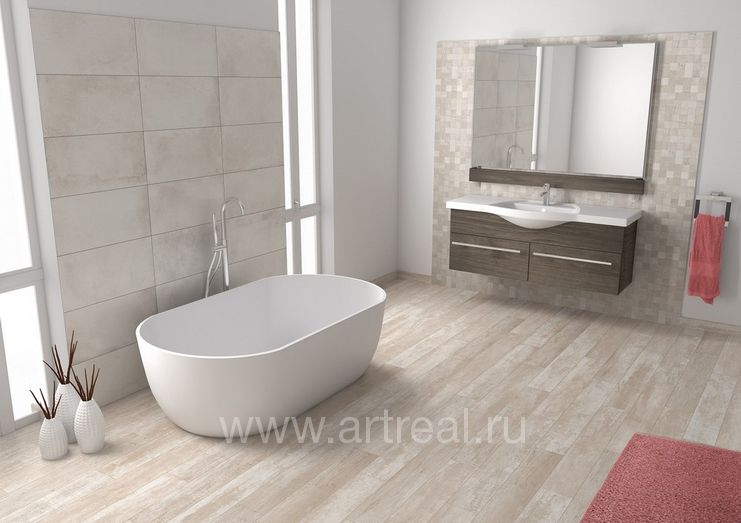 Керамогранит RHS Amarcord в интерьере