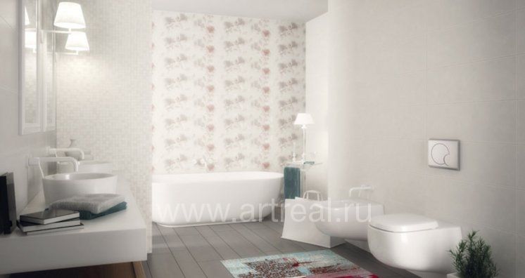 Керамическая плитка для ванной Marca Corona Fabric