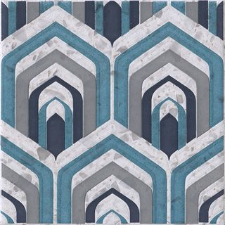 Cir Venezia декор Pavona Turchese MQ 20*20*10