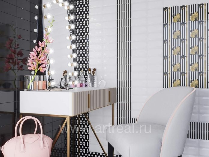 Керамическая плитка Kerama Marazzi Этуаль в интерьере