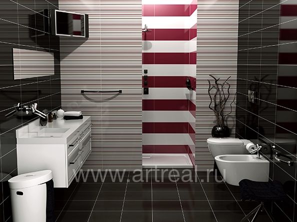 Domino Diamond Керамическая плитка Domino Diamond в интерьере