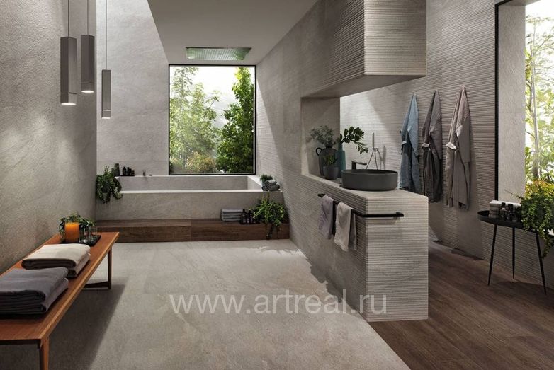 Керамогранит Atlas Concorde Klif в интерьере