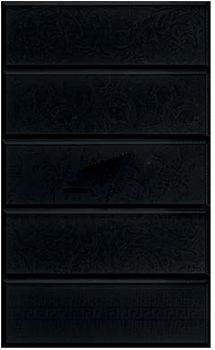 Versace Solid Gold настенная плитка Gold Mix Black 20*60