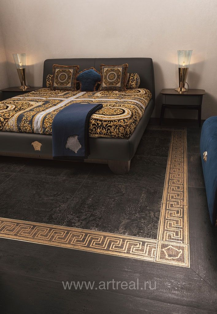 Керамогранит Versace Eterno в интерьере