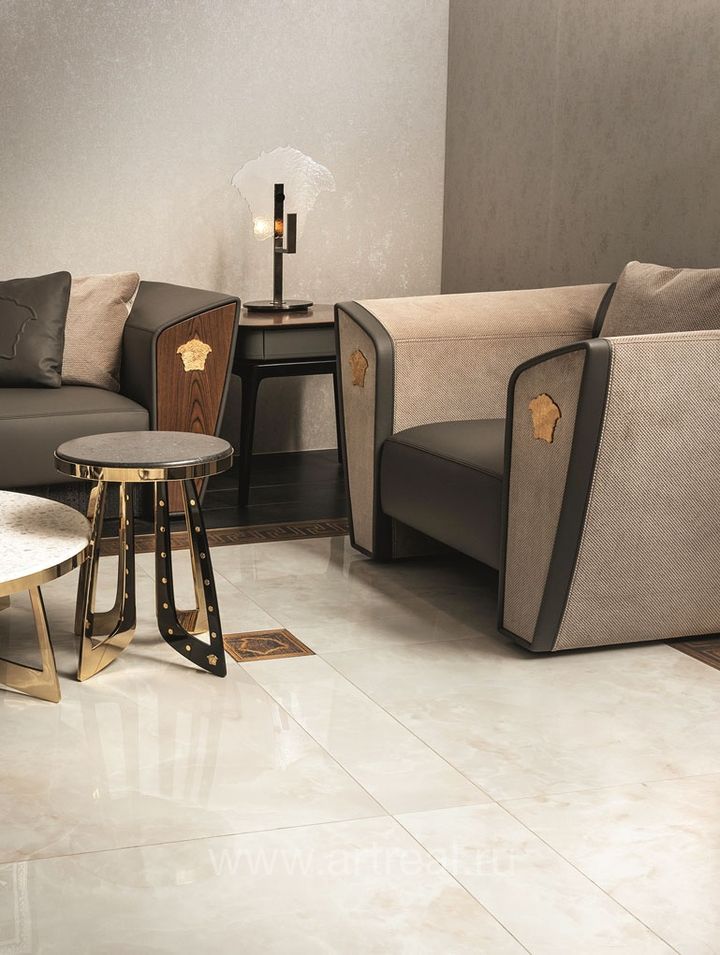 Керамогранит Versace Eterno в интерьере