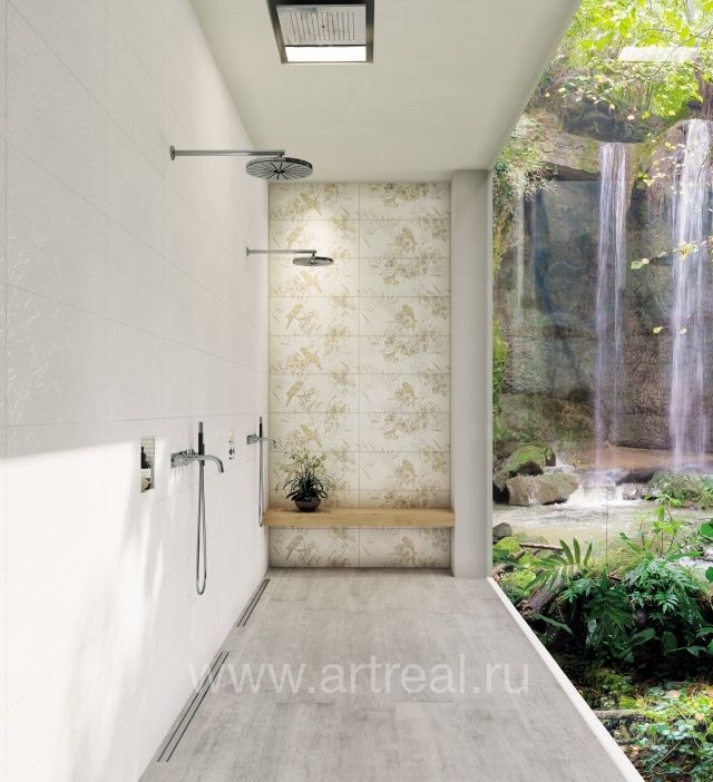 Керамическая плитка Roberto Cavalli Natural в интерьере