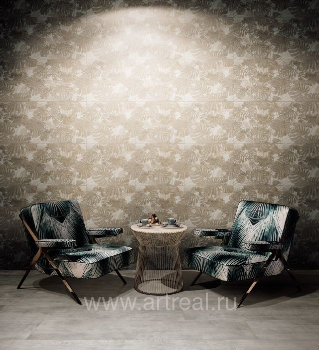 Керамическая плитка Roberto Cavalli Natural в интерьере