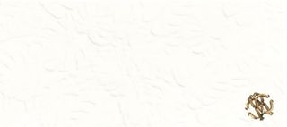 Roberto Cavalli Natural декор Leaves White 32*75