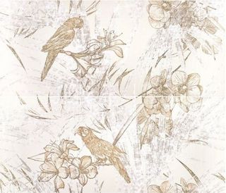 Roberto Cavalli Natural панно Decoro Tropical Modulo A+C 64*75