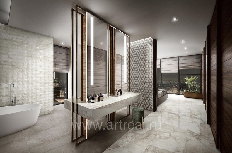 Керамогранит Piemme Majestic в интерьере