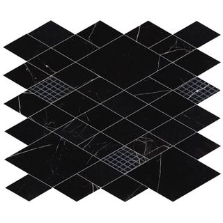 Piemme Majestic мозаика Net Royal Nero Lev 31*35
