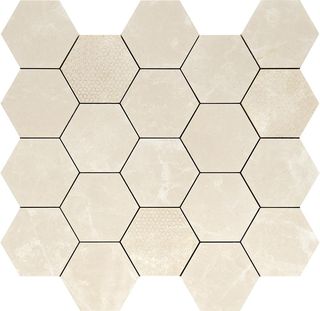 Piemme Majestic мозаика Hexagon Precious Gem Lev 34*36