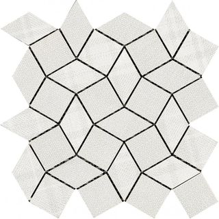 Piemme Incipit мозаика Mosaico White Nat/Ret 28*28