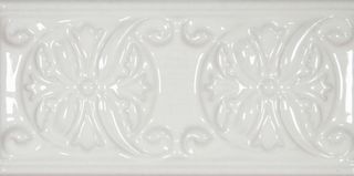 Cevica Plus бордюр Classic 10 White Zinc 7.5*15