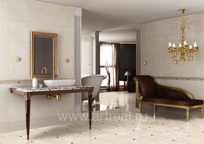 Напольный керамогранит Gaya Fores бежевый
