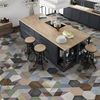 Керамическая плитка ITT Hexa в интерьере