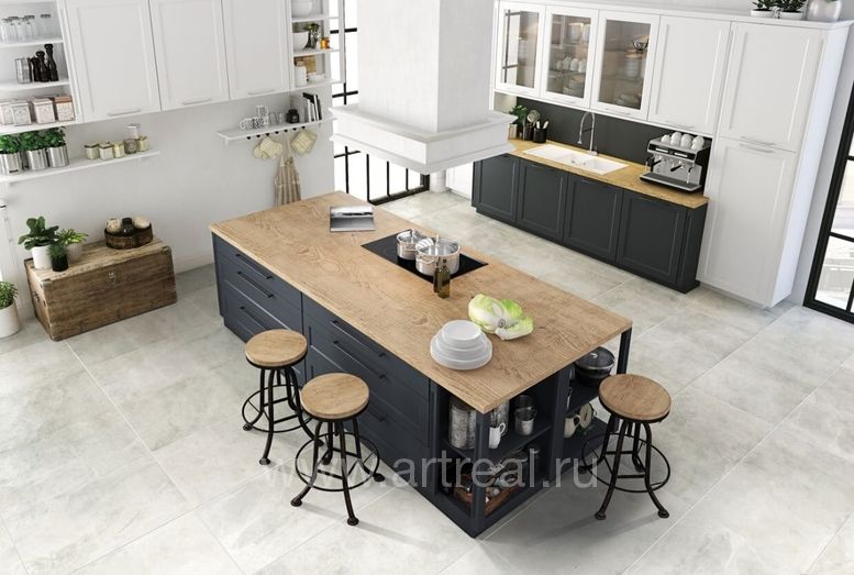 Керамогранит Brennero Gems в интерьере