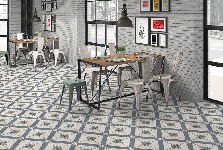Керамогранит Dual Gres Old School в интерьере