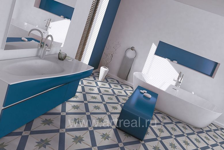 Керамогранит Dual Gres Old School в интерьере