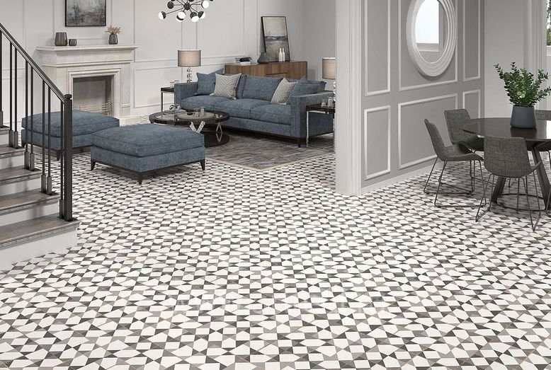 Керамогранит Dual Gres Old School в интерьере